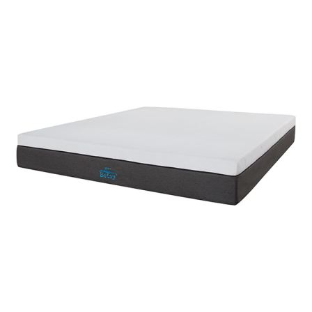 OEM latex and memory foam mattress packed in a box