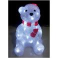 Solar 30LED Bear Light Waterproof Outdoor Garden Yard Path Landscape Christmas Decoration Light