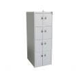 Knock Down Furniture Steel File Cabinet 5 Drawer Filing Cabinet with Bar Lock