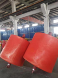 Customizable Diameter 1200 mm HDPE stable  boat security marine ship buoy cylindrical steel mooring buoy
