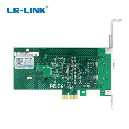 gigabit fiber ethernet single port pci express x1 nic card  intel i350 1g sfp lan card