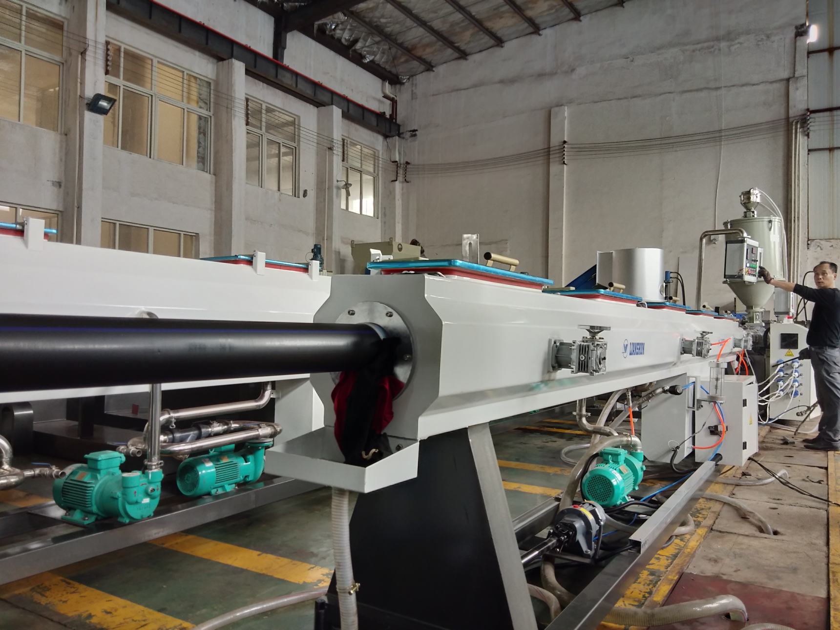 Plastic PPR PP HDPE PE Hose Tube Pipe Making Machine Extruder Extrusion Production Line