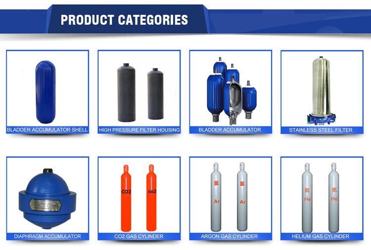 High pressure helium gas cylinder for balloon inflating top selling products in alibaba