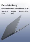 Super Slim Cost-Effective N4100 Intel Processor Laptops 14.1 Inch Portable Gaming Business Student Laptops