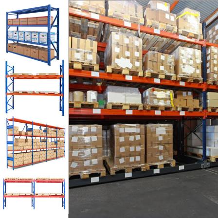 Warehouse galvanized pallet ing warehouse shelving light duty rack for racking rack shelf factory pallet