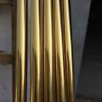 Inox 201 304 316 Golden Stainless Steel Pipe Gold Mirror Stainless Steel Round Tube From China Foshan Market