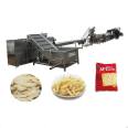 factory price finger french fries cutting and frying machine