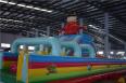 New design kids party bouncing house commercial inflatable spiderman bouncy castle with slide