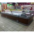 supermarket refrigerator island display freezer for ice cream