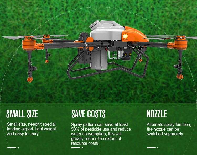 JTI 16L Automatic flying Agriculture Uav/Pesticide Spraying Drone/Agriculture Drone Crop Sprayer