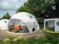 6m diameter pvc big canopy transparent geodesic dome tent