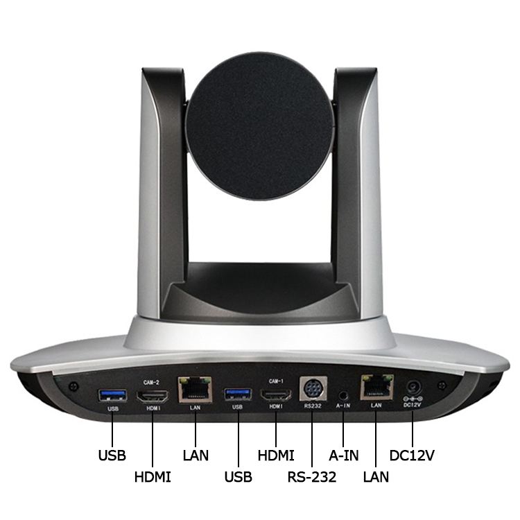 E20 Hot Auto Tracking 20X SDI PTZ Conference Room Camera H DMI LAN USB for Live Streaming