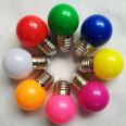 LED color bulb creative colorful flash bulb christmas decoration lighting red light green blue warm yellow orange pink purple li