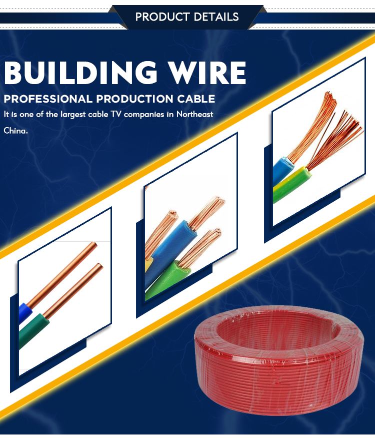 2021  1sq mm 2.5sqmm 4sq mm 6sq mm 10sq mm Bv Cable Building Electrical Wires Price Per Meter