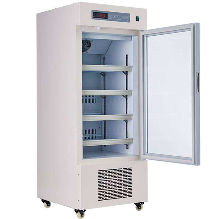 2~8 Degree 300L Medical Fridge Refrigerator Pharmacy Lab Equipment Pharmaceutical Refrigerator 8 Degree Medical Freezer Upright