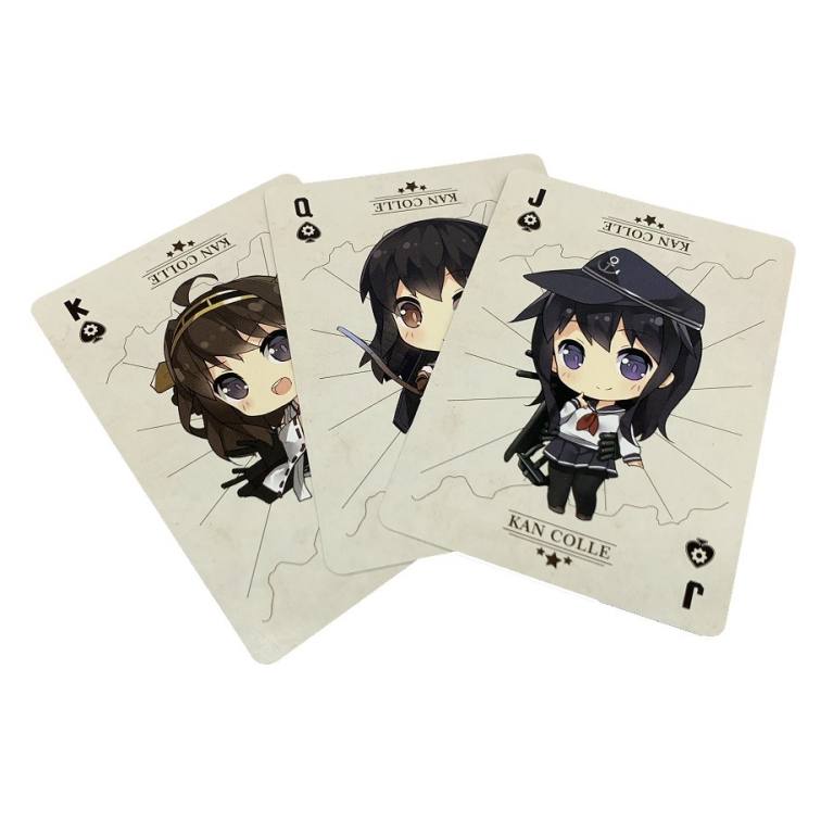 Oem Custom Design Card Game Anime Poker Playing Cards Custom Printing