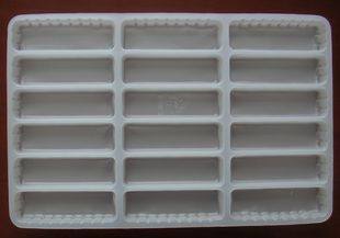 disposable plastic biscuit tray/ waffle tray/ plastic tray for cake