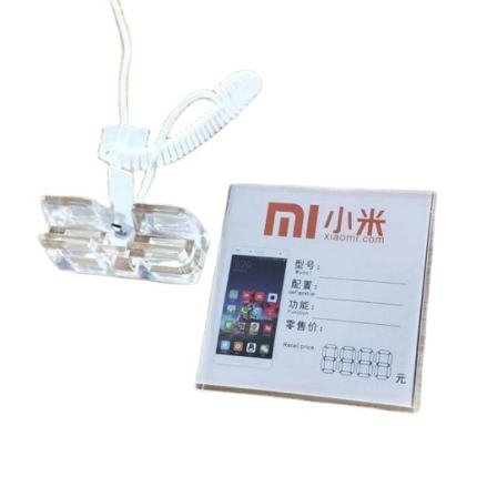 Mobile phone accessories retail display acrylic stand