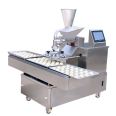 New design no pleat steamed stuff bun making machine with placing tray / meat siopao stuffing filling making machine