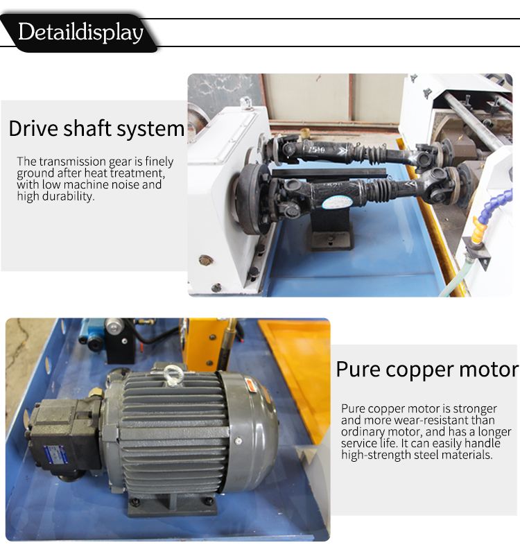 Tobest Nut and Bolt Making Machine Rebar Hydraulic Thread Rolling Machine z28-650