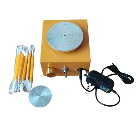 Mini electric potters wheel kids DIY  eramic machine