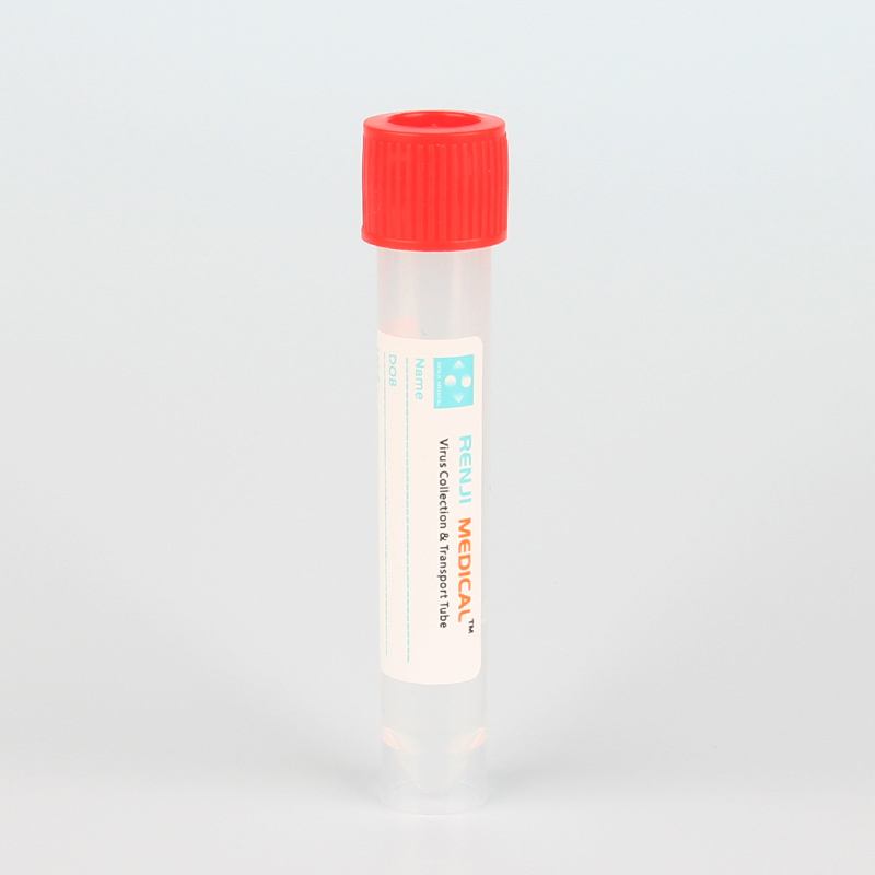 10ml vacuum blood collection test tube vtm kits transport Media virus sampling tube with nasal swab kit