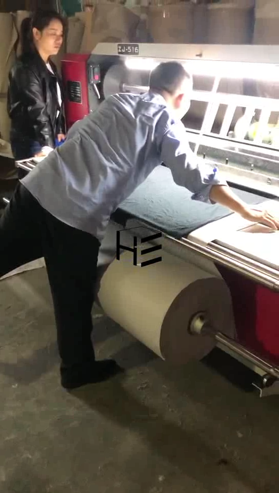 Changzhou Huaen/huang Multi-functional Knife Folding Polyester Poplin Spandex Pleating Machine Ordinary Product Customized 1.1kw