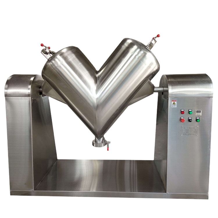 W shaped double cone mixer for different powder and particles