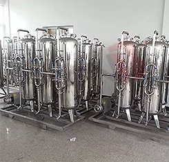 1000LPH Commercial Reverse Osmosis Two Stage RO Water Treatment Plant for Food and Medical