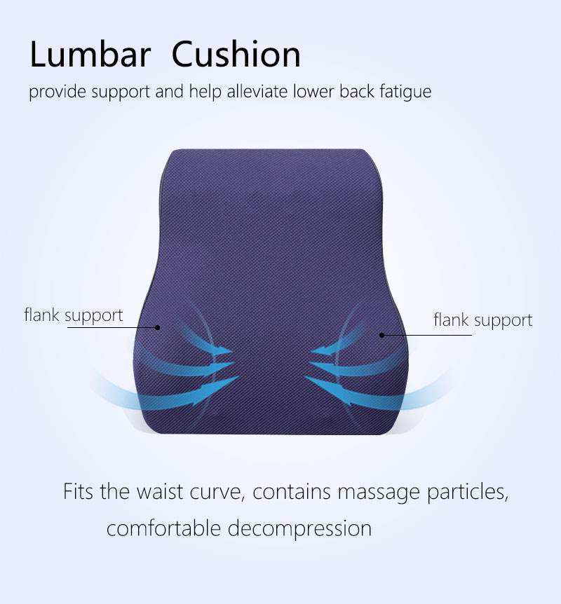 A Must-Have Artifact At Home  Seat Cushion Memory Foam Sofa Back And Lumbar Back Correction  Cushion