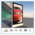 Outdoor city double sided stand scrolling light box billboard advertising