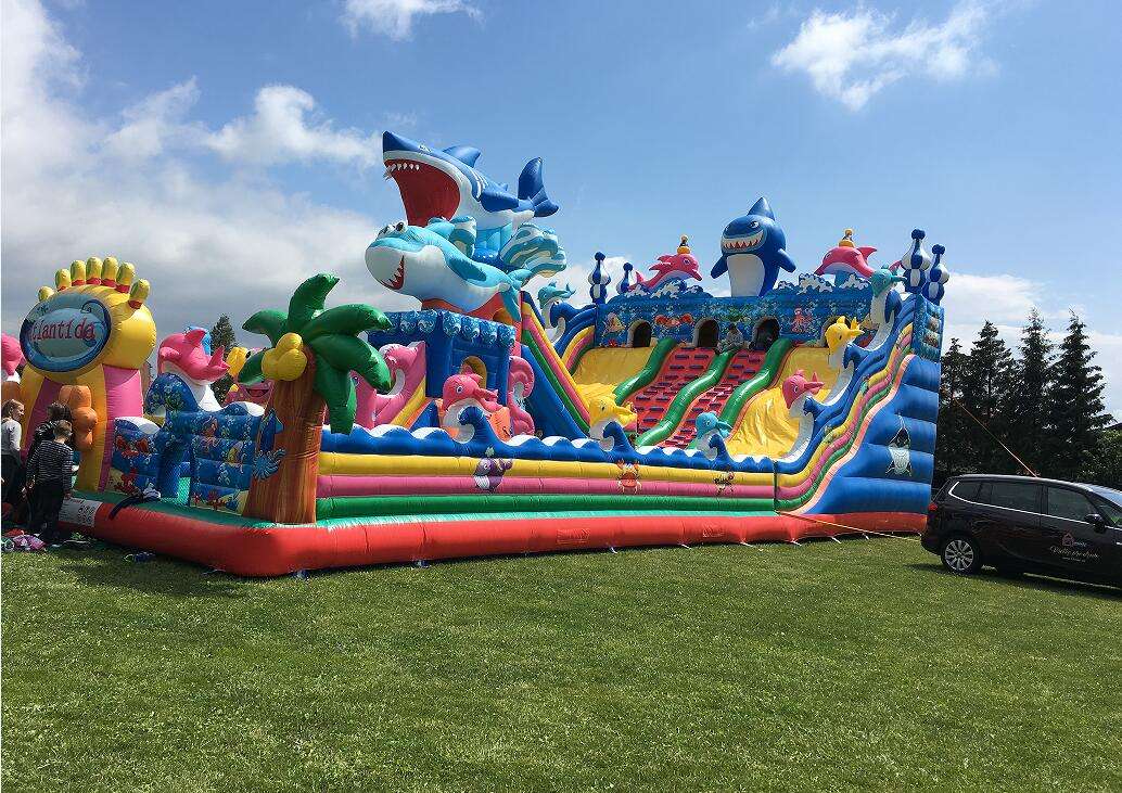 Crazy Inflatable Castle Bouncer Slide Giant Adult Inflatable Slide