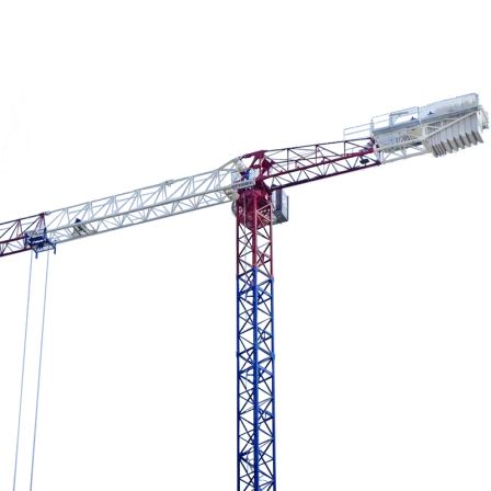 China Construction Lifting Equipment QTP100 6013 Flat Top Tower Crane