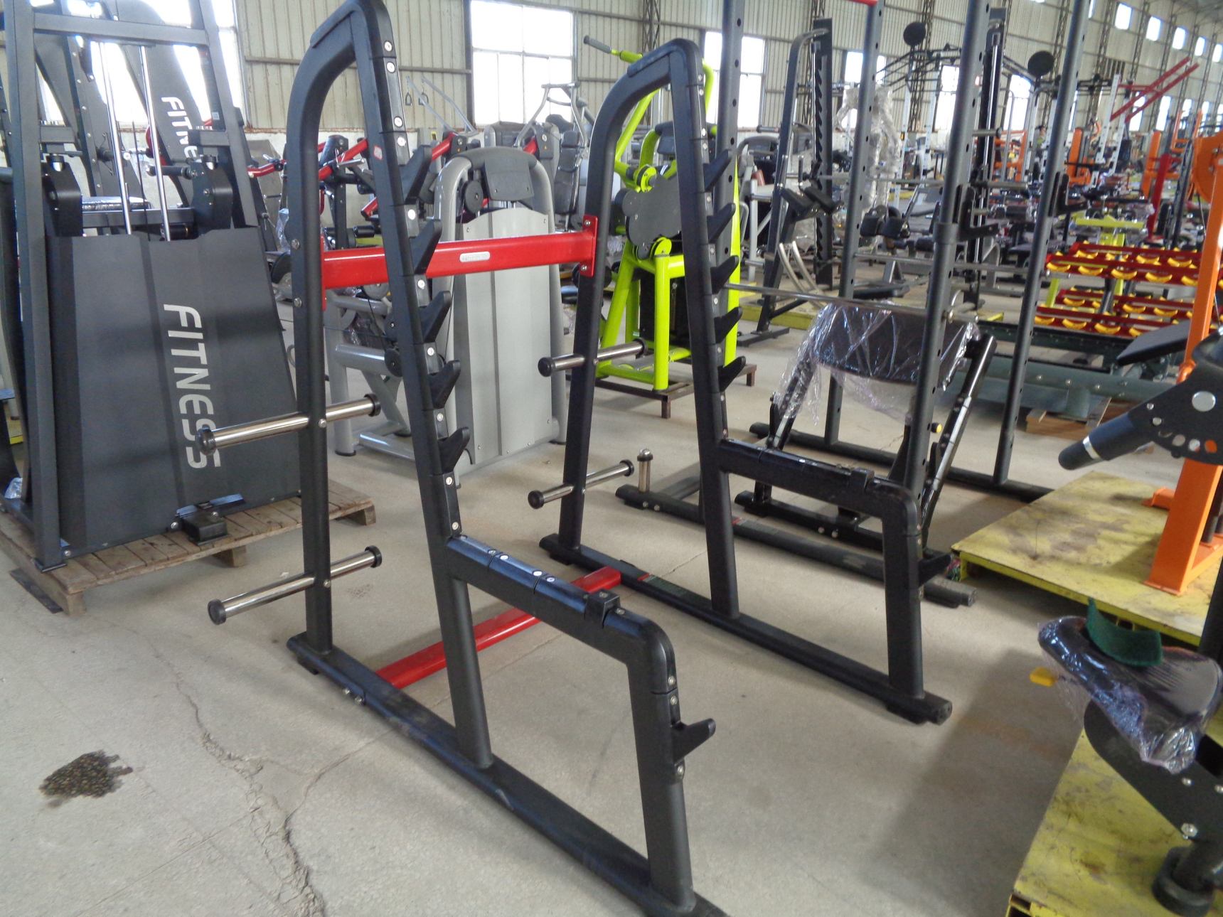 Used Weight Lifting Fitness Equipment Power Rack Squat Rack For Gym
