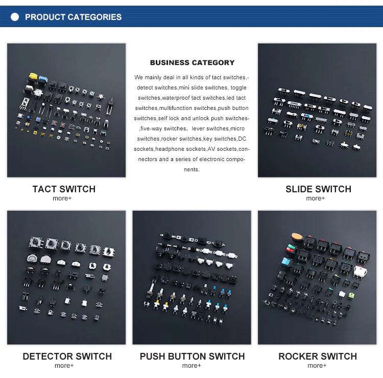 JC-A06-F5 Caps 12x12mm  Series tactile square tact switch key cap with waterproof push button