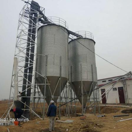 30T storage silo for maize feed wheat grain silo