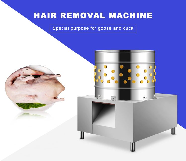 remove animal hair/animal skin hair removal machine/goose cleaning equipment