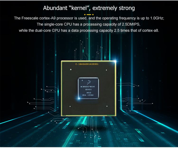 embedded Linux system development board with I.MX6 1.0GHz processor &1GB DDR3 and 4GB Flash