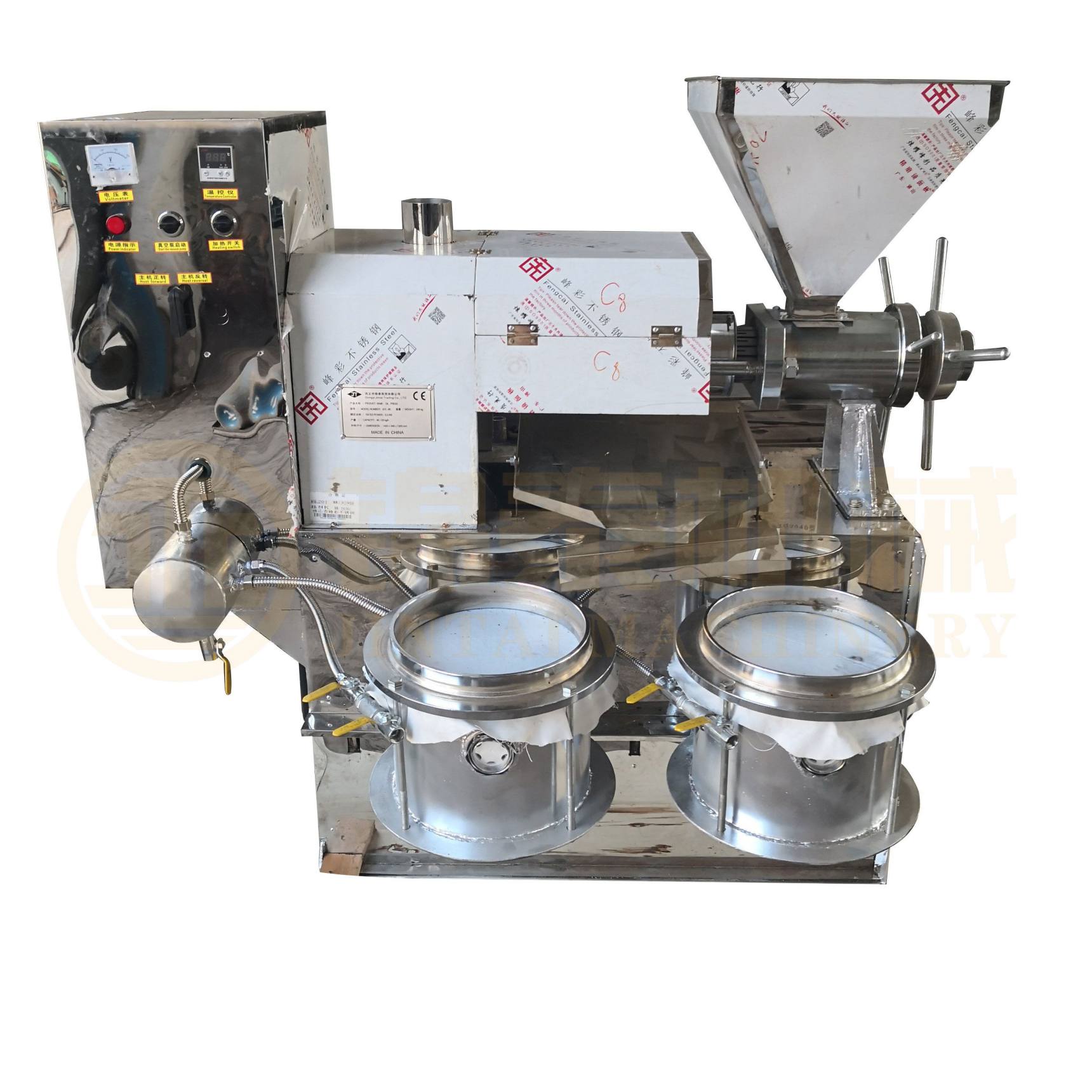 advanced technology oil press production line /beans sesame peanuts sunflower oil processing machine