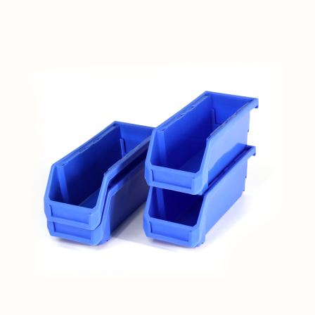 Big Front Opening warehouse picking  PP bolts and nuts box plastic stackable storage box