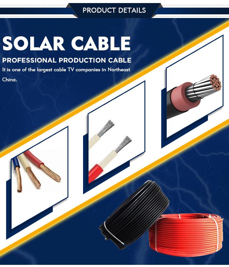 Factory Price Solar Pv Cable,Dc Solar Cable 2.5mm2 4mm2 6mm2 10mm2