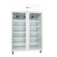 960L 2 to 8 Degree Large Medical Glass Door Vaccine Refrigerator for Sale