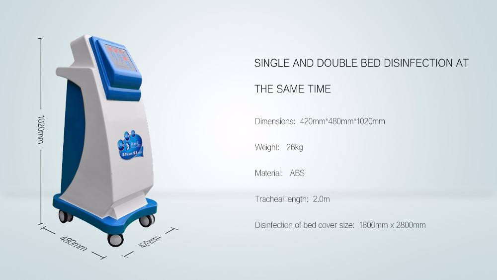 Aojie Medical Ozone Generator Parts Mattress Cloth Disinfecting Machine Ozone Bed Sterilizer for Hospital