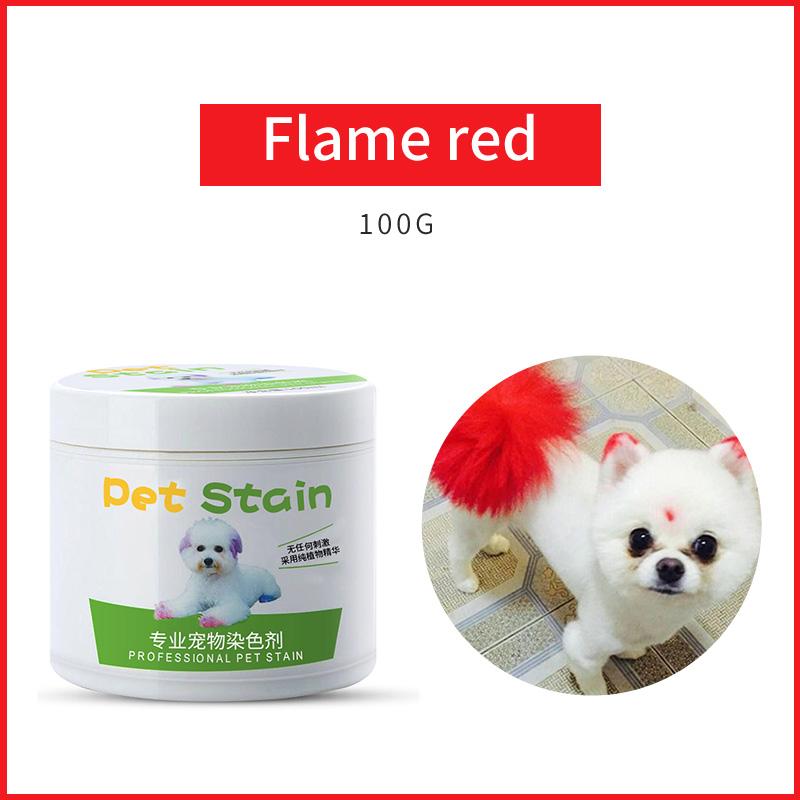 Profession pet hair color dye cream the most fashionable pet hair dye