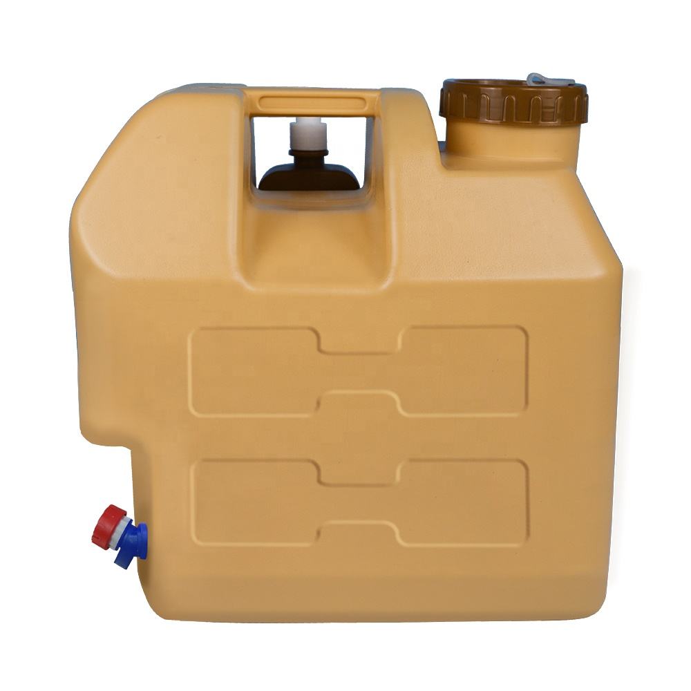 20L jerrycan plastic barrel HDPE outdoor water tank with tap 5 gallon camping jerrycan