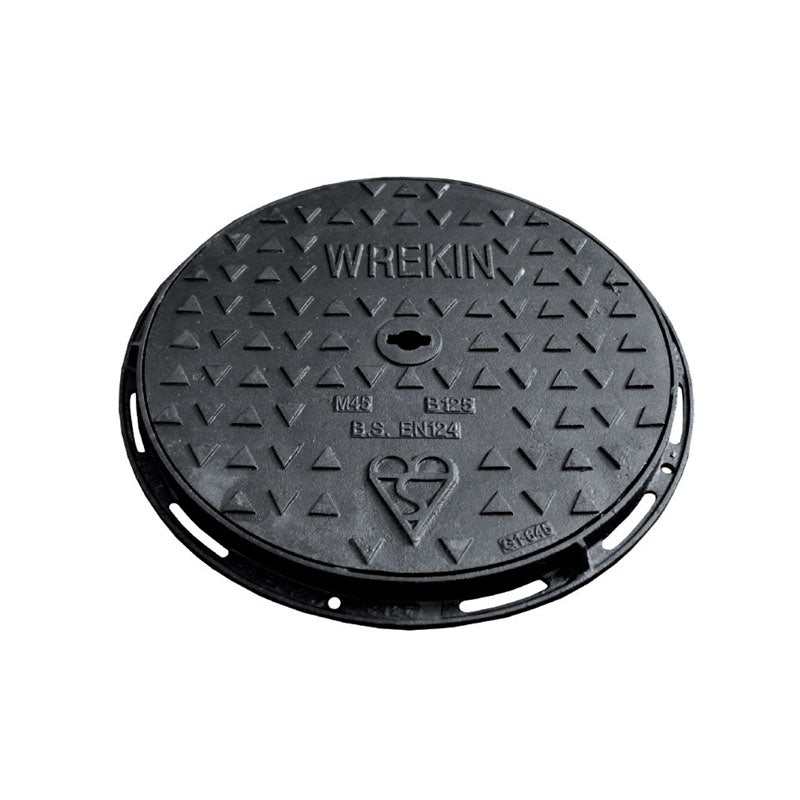 Promotion Rate Iron Cast Double Sealed Cast Iron Artistic Manhole Cover For Road Facilities