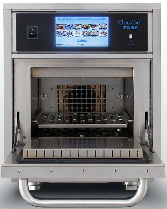 15 times faster,introducing high-speed oven with microwave and hot air convection