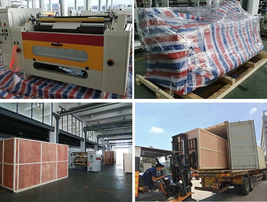 BDFQ-D Center And Surface Paper Roll To Roll Slitting Rewinding Machine