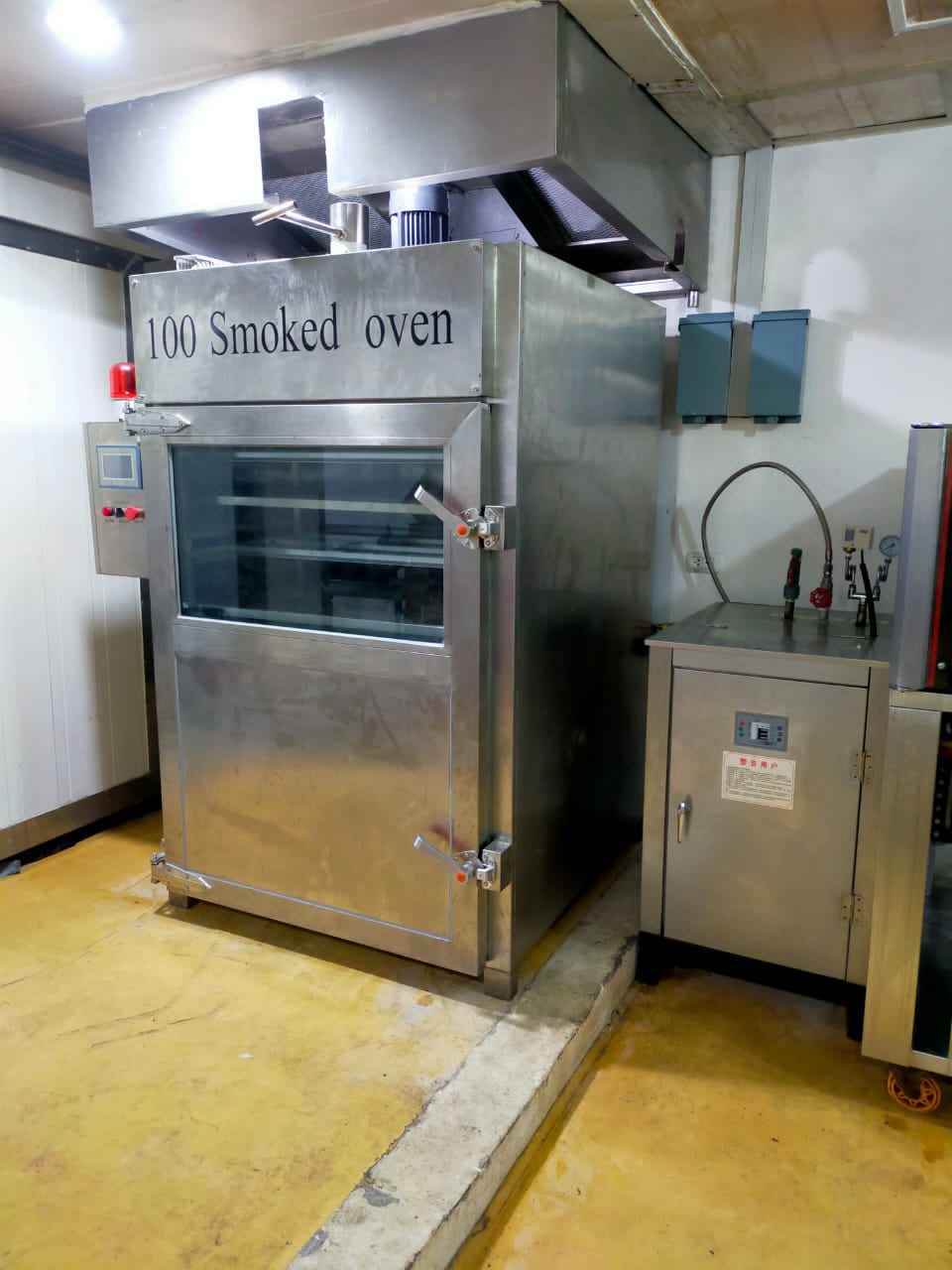 electric and steam small stainless steel 304  smoking meat sausage smoke fish  drying making machine smoker oven