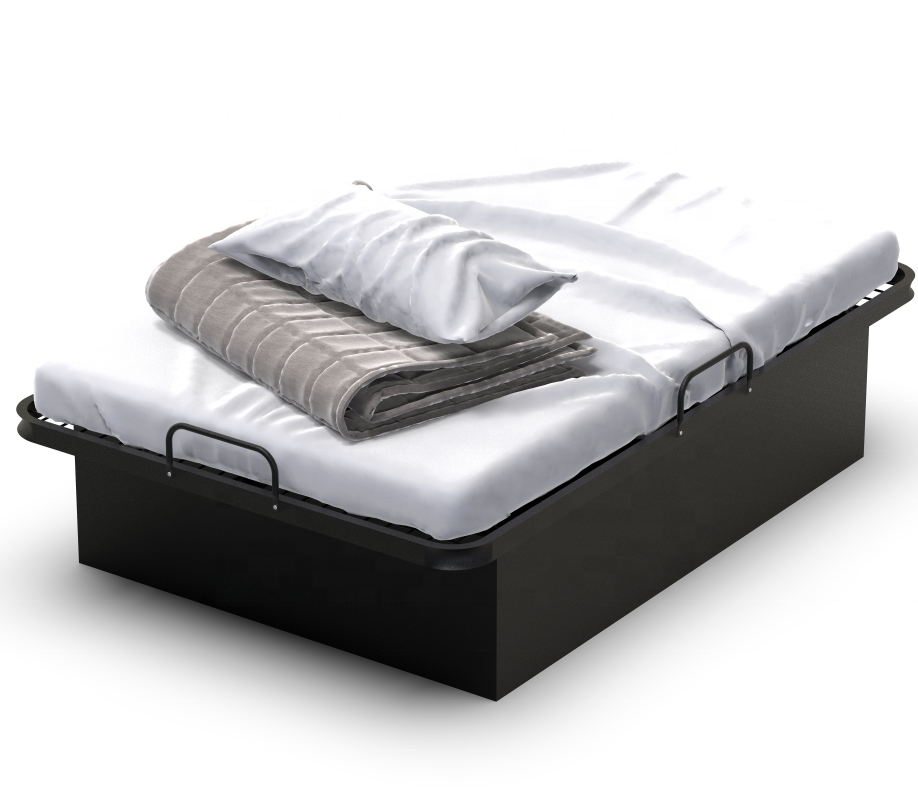 New Design Easy Assembled Space Saving Smart Furniture Folding Bed king size queen size platform metal bed frame
